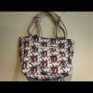 Farmhouse floral handbag